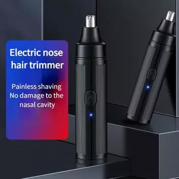 JLL5002 Мини-электрический триммер для волос в носу USB-аккумуляторная бритва для волос в носу Сменная головка Моющаяся бритва Портативная машинка для удаления волос 1*trimmer