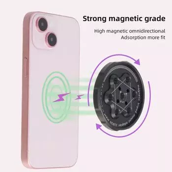 JLwin RJ049 портативный магнитный штатив для телефона держатель для телефона с резьбой 1/4 дюйма чёрный