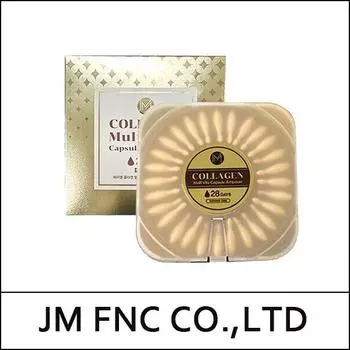 [JM FNC CO., LTD] (jj1) JM Collagen Multi Vita Capsule Ампула 28 дней (400мг*28 капсул) 1 пакет