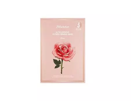 JM Solution Glow Luminous Flower Firming Mask Pack (30 мл x 10 листов)