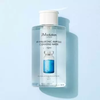 JM Solution H9 Гиалуроновая ампула Очищающая вода Aqua 500 мл