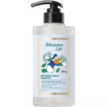 JM Solution Life Disney Bergamot Beach Shampoo Citrus Fresh Fragrance, 1 шт., 500 мл