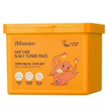 JM Solution Pokemon Easy Care NMF тонер-пэды 200 мл, 70 шт., 1 шт.