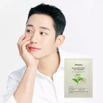 JM Solution ReLeaf Mild Acidic Tea Tree Mask Sheet 1P