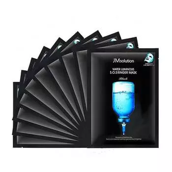 JMSolution Watery Luminous S.O.S Ringer Mask 10pcs ORIGINAL STORE