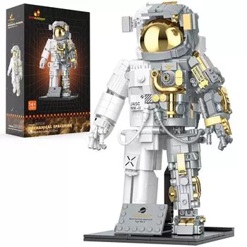 JMBricklayer Space Astronaut Building Blocks Toy Assembly Kit 70109, Сборные игрушки для взрослых, Крутая демонстрационная модель астронавта, Космический игрушечный набор, Космос