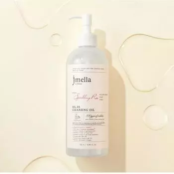 JMella Sparkling Ros Очищающее масло большой емкости 500 мл Осветляющее игристое розовое масло 144560, 1 шт.