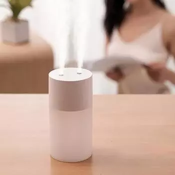 JMJM DQ117 Высокое качество, простота в эксплуатации, длительное время ожидания, удобный USB с двумя изливами, мини-очиститель воздуха для офиса, увлажнитель воздуха розовый