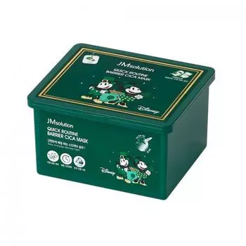 JMSOLUTION DISNEY QUICK ROUTINE BARRIER CICA MASK, Увлажнение, Kbeauty, Корейская косметика, образец