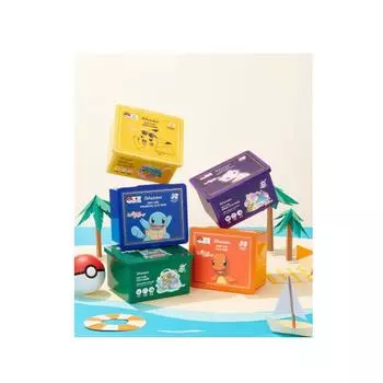 JMSOLUTION EASY CARE MASK_350ML/30EA X POKEMON PIKACHU, Увлажнение, Kbeauty, Корейская косметика, образец # Amino Acid