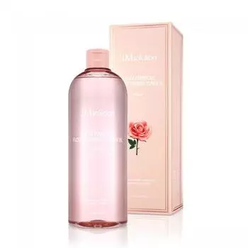 JMSOLUTION GLOW LUMINOUS FLOWER FIRMING TONER XL Rose, Увлажнение, Kbeauty, Корейская косметика, образец