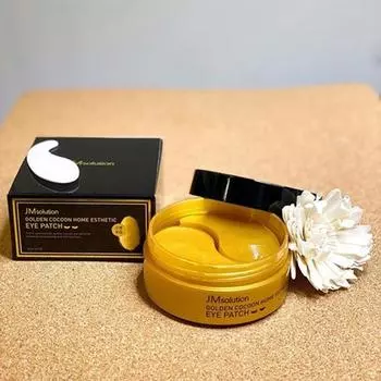 JMSOLUTION GOLDEN COCOON HOME ESTHETIC EYE PATCH, Увлажнение, Kbeauty, Корейская косметика, образец