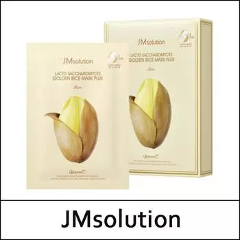 [JMsolution] (j5) Маска для лица с золотистым рисом Lacto Saccharomyces Plus 30 мл * 10 шт. / Без коробки(случай) / Сейф