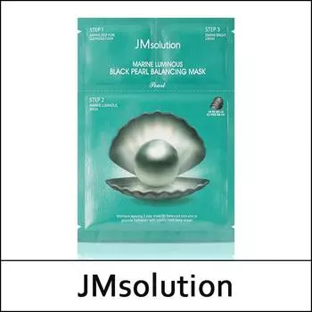[JMsolution] (bo1) Балансирующая маска Marine Luminous Black Pearl [Pearl] 33 мл * 10 шт. / Без футляра(коробка) / (дж)