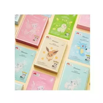 JMSOLUTION Stamp In Mask 30мл*10шт [JM SOLUTION x POKEMON], Увлажнение, Kbeauty, Корейская косметика, образец #Heartleaf