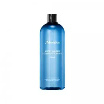 JMSOLUTION WATER LUMINOUS SOS RINGER TONER XL Black, Увлажнение, Kbeauty, Корейская косметика, образец