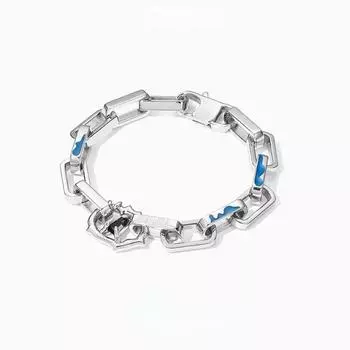 JMXD-дизайнерский функциональный браслет Ice Blue Graffiti Wind для девочек, летний дизайн, модные крутые аксессуары для украшений на руку