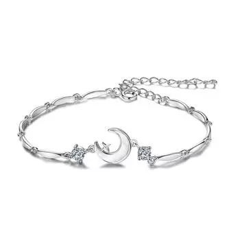 JMXD-Fritillary Moon Bracelet Women s Ultra-fine Explosive Sister, Изысканный женский браслет премиум-класса, подарок на день рождения
