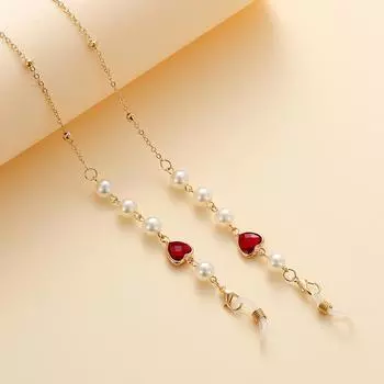 JMXD-модная цепочка для очков, креативная простая шейная цепочка, защищающая от снега, ремешок для маски, многоцелевой ремешок для очков, ремешок золотой