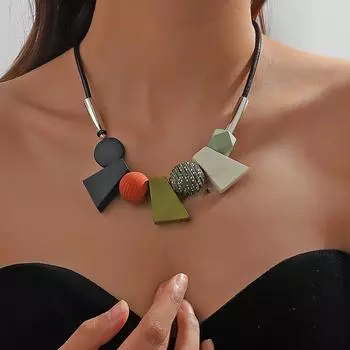 JMXD-New Bohemian Vintage Exaggerated Short Collarbone Chain Collarbone Chain Accessories Women s Collar s Chain Accessories