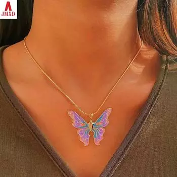 JMXD-Ожерелье «Сказка-бабочка» Dream Wonderland Alina Butterfly