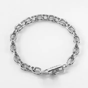 JMXD-Персонализированный браслет с крестообразным кольцом, мужской и женский браслет ручной работы в стиле ретро, уличный браслет в стиле хип-хоп