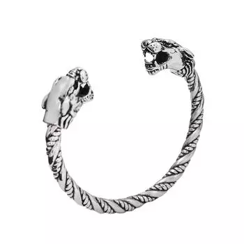 JMXD-Винтажный кран викингов, браслет из нержавеющей стали, индивидуальный модный браслет из титановой стали, властный браслет, ювелирные изделия