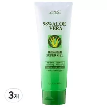 JNC Aloe Vera Premium Super Gel, 240ml, 3 units
