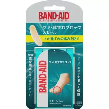 JNTL Consumer Health Band-Aid Блок для мозолей/нарывов на обуви Малый размер Мозоли/нарывы на обуви S Уход за ногами:Уход за кожей:Эрозия кожи, мозоли. Протрите все