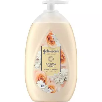 JNTL Consumer Health Johnson Body Care Extra Care Aroma Milk 500 мл Увлажнители Поверните насадку в верхней части дозатора в направлении ОТКРЫТО, чтобы начать