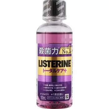 JNTL Consumer Health Listerine Лекарственный комплексный уход плюс 100 мл (Квази-лекарство) Ополаскиватель для полости рта для профилактики заболеваний пародонта. Рекомендуем использовать его два раза в день.
