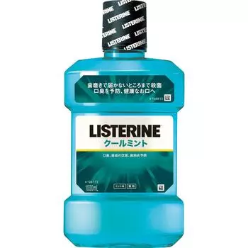 JNTL Consumer Health Listerine Лекарственный прохладный мятный напиток 1000 мл (Квази-лекарство) Ополаскиватель для полости рта для предотвращения неприятного запаха изо рта How to use В дополнение к чистке зубов