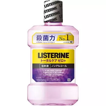 JNTL Consumer Health Medicated Listerine Total Care Zero Plus Clean Mint Flavor x set Liquid Toothpaste Liquid Toothpaste [Set sale] (1000mL) 6-piece