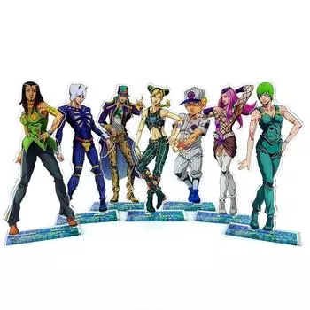 JO no Bizarre Adventure Stone Ocean Джолин Джотаро Анасуи Эмпорио отчет о погоде FF акриловая подставка игрушка-фигурка