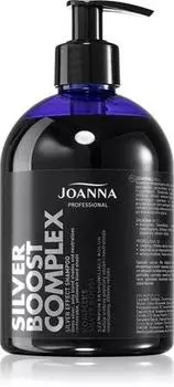 Joanna Silver Boost Complex Фиолетовый шампунь против желтизны TU прозрачный