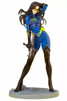 JOE Bishoujo Baroness 25th Anniversary Blue Limited Edition масштабная ПВХ окрашенная готовая фигурка GI. GIJOE 1/7