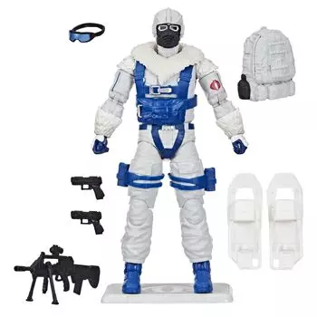 Joe Classified Series ретро коллекционная фигурка Snow Cardback с 8 аксессуарами GI. Змей, 6