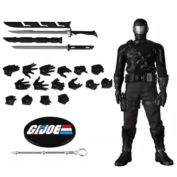 Joe Snake Eyes One 12 Collective Action Figure DX Edition Black 637593 G.I. 1/12