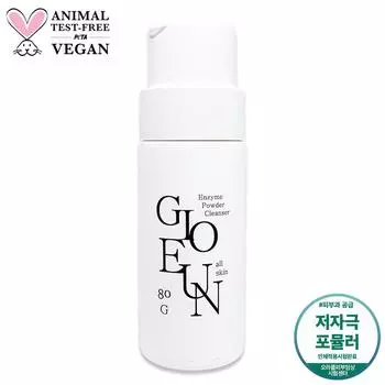 Joeun Derma Enzyme гипоаллергенный очищающий порошок 80 г большой емкости для чувствительной кожи, поставляется в дерматологическую клинику Каннам, 1 шт.
