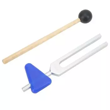 Йога Камертон Частота Камертон Йога Настройка Точная 528 Гц Вибрация Снятие стресса Легкий Портативный Камертон Набор Йога Медитация