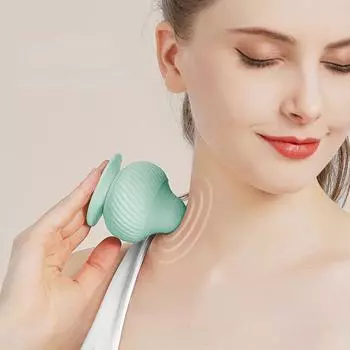 Йога Массажный мяч для фасции Фитнес Силиконовый конусный адсорбционный мяч Настенный массажный мяч для плеч, ног, спины, расслабления мышц в спортзале серый