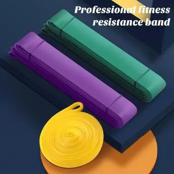 Йога Пилатес Фитнес Материал TPE Нескользящая эластичная лента для тренировок всего тела красный