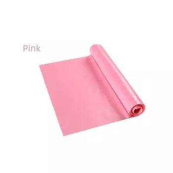 Йога Профессиональная лента с натяжением Женский стих для силовых тренировок Резиновая лента сопротивления Эластичная лента для растяжки Лента для упражнений на пресс Танцы Pink(Young Adult powder)