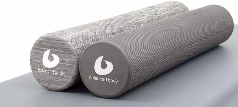 Йога-штанга Balanced Body Magic Roller высота 90 см ширина 15 см серый