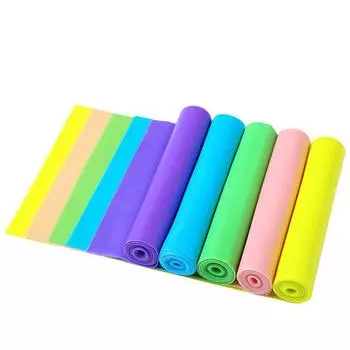 Йога Спорт Эспандеры Пилатес Обучение Фитнес Упражнения Домашний Тренажерный Зал Эластичная Лента Натуральный Каучук Латекс Аксессуары Для Йоги 1500x150mm зелёный