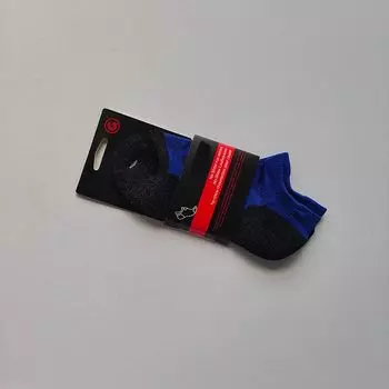 Йога Утолщенные Низкие Потопоглощающие Носки для Бега и Баскетбола Blue