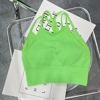 Йога Все-в-одном Поддельный Двойной Пилатес Дышащее Белье Green pomelo Green L