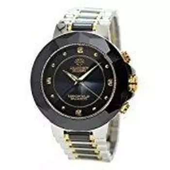 John Harrison Watch Solar Radio Watch with 4 Stones and Natural Diamonds J.HARRISON Men s Gentleman s JH-024MBB