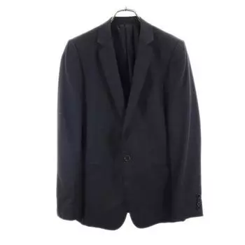 JOHN LAWRENCE SULLIVAN wool blend tailored jacket 36 Navy Women Used