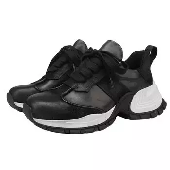 Johnature Genuine Leather Lace Up Casual Women s Shoes Sports Style Flat Versatile Four Season Shoes 35